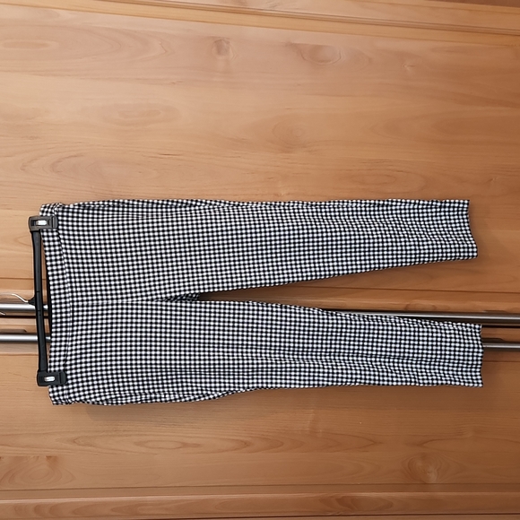 Maison Jules black check gingham pants - Picture 1 of 3